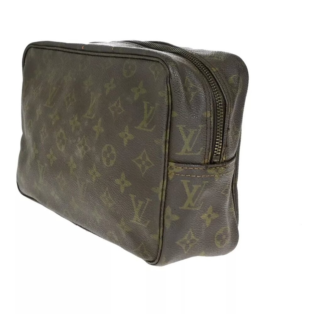 LOUIS VUITTON Trousse Toilette 28 Clutch Hand Bag Monogram Brown M47522 01YF203 - Picture 4 of 11
